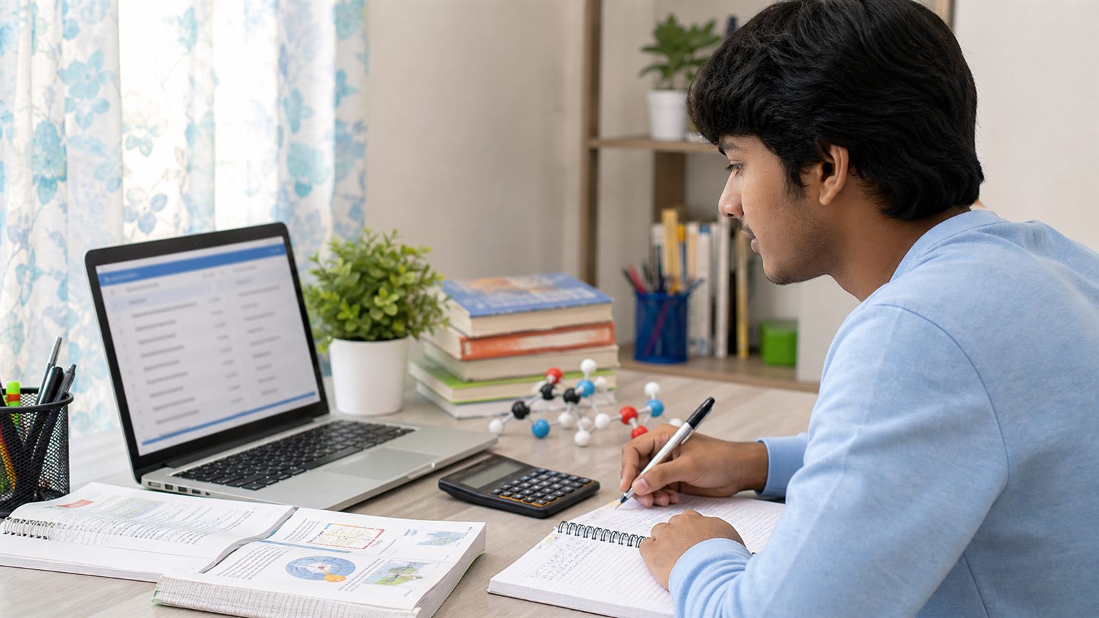Indian Diploma Pharmacy applicant reviewing HSTES 2026 college choices and counselling dates online