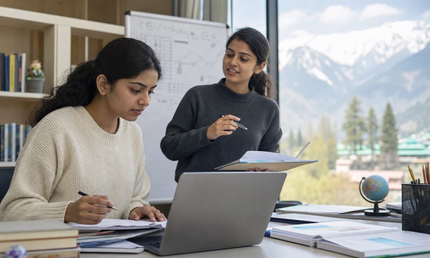Kashmir University teacher-education applicants preparing an ITEP vacant-seat application