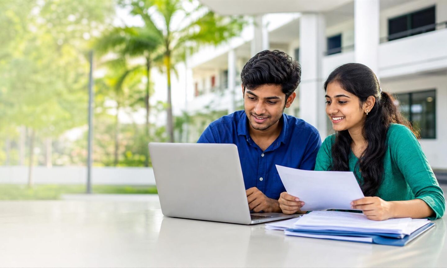 Kerala engineering and architecture applicants checking a KEAM allotment and preparing admission documents