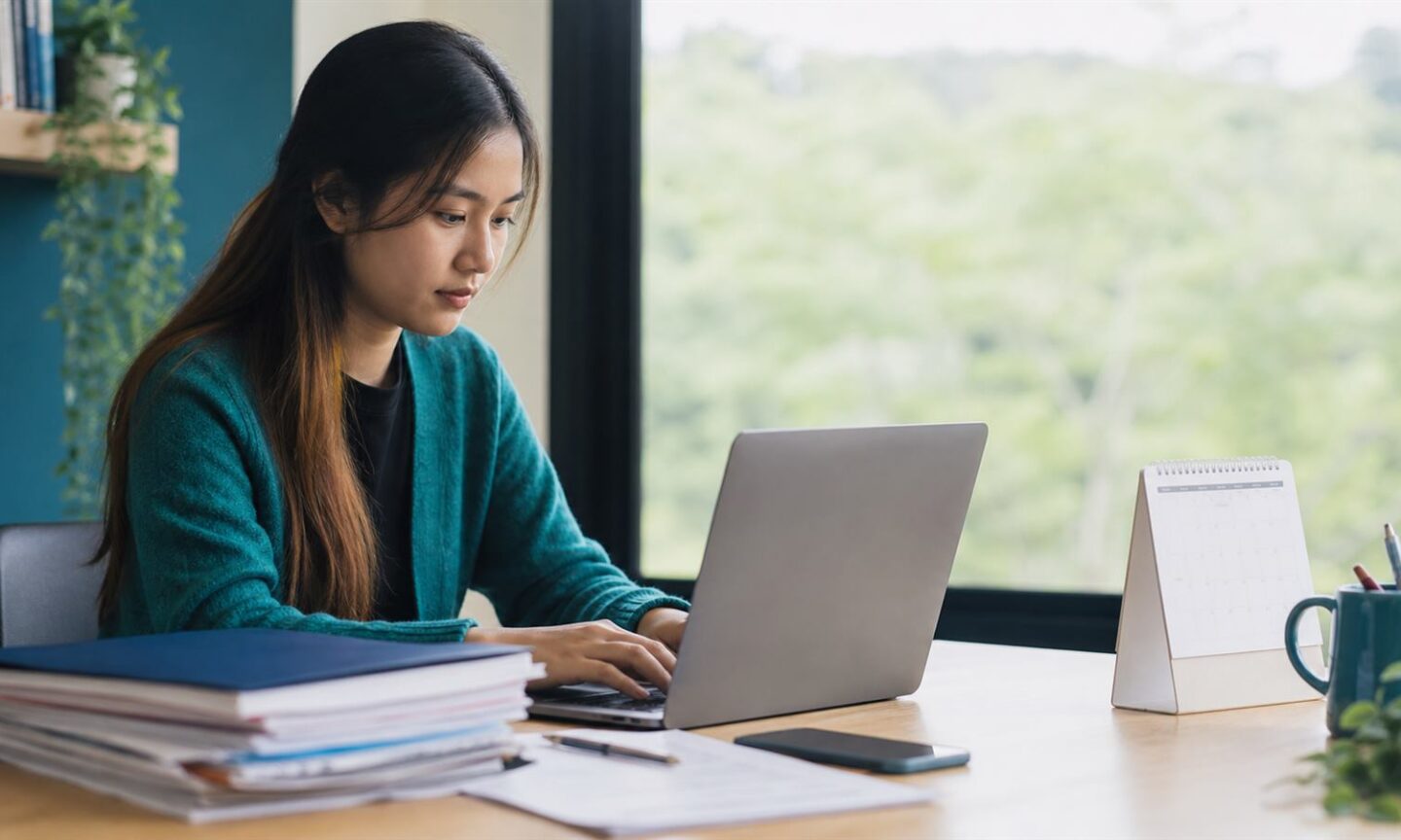 Meghalaya student completing an MCAP undergraduate admission application with certificates ready