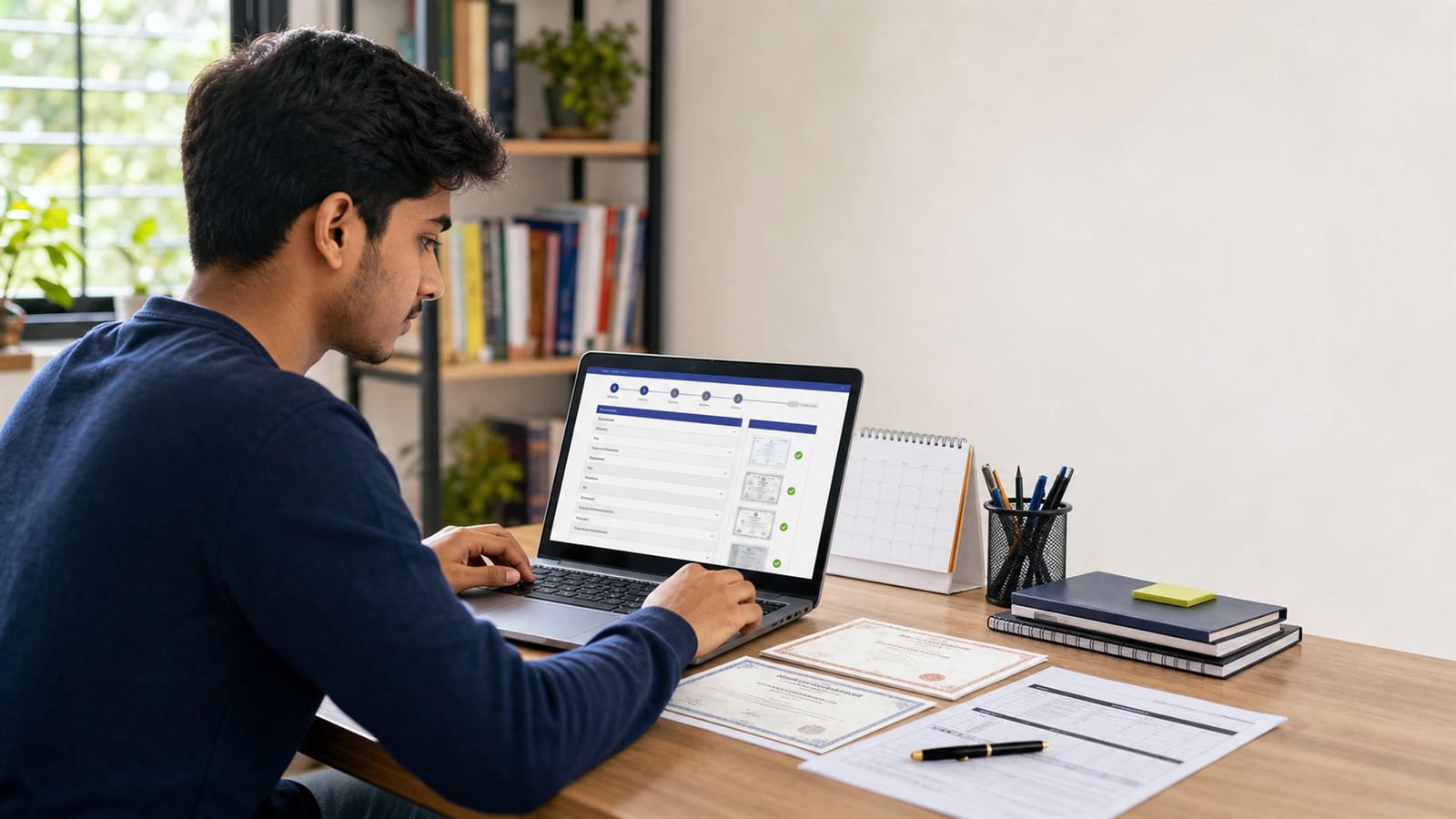 Maharashtra engineering aspirant checking documents for MHT CET CAP 2026 registration