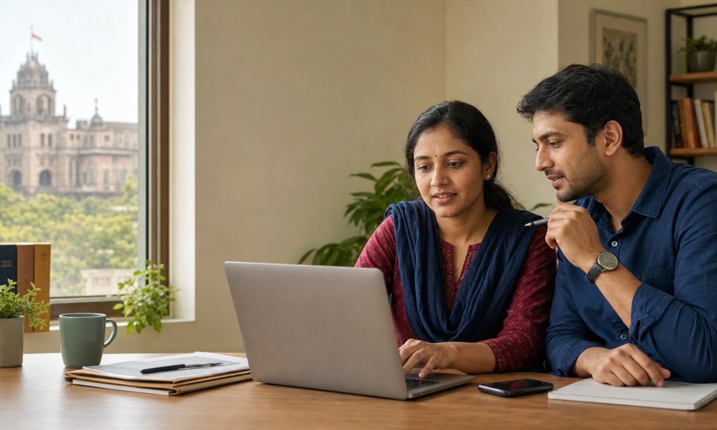 Adult learners completing a Savitribai Phule Pune University online admission form