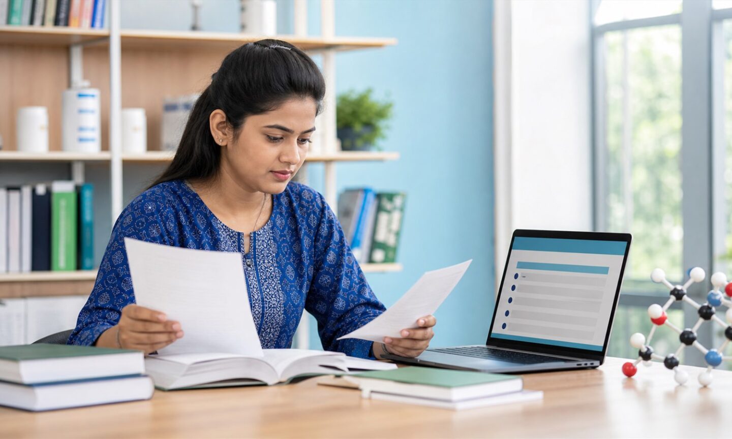 Telangana pharmacy graduate checking TG PGECET 2026 counselling certificates and dates